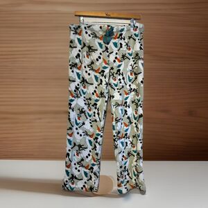 Disney Frozen Olaf Pajama Pants Womens 1X Gray Fleece Lounge Cozy Winter